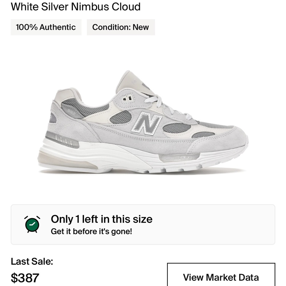 Nimbus cloud 992 new balance